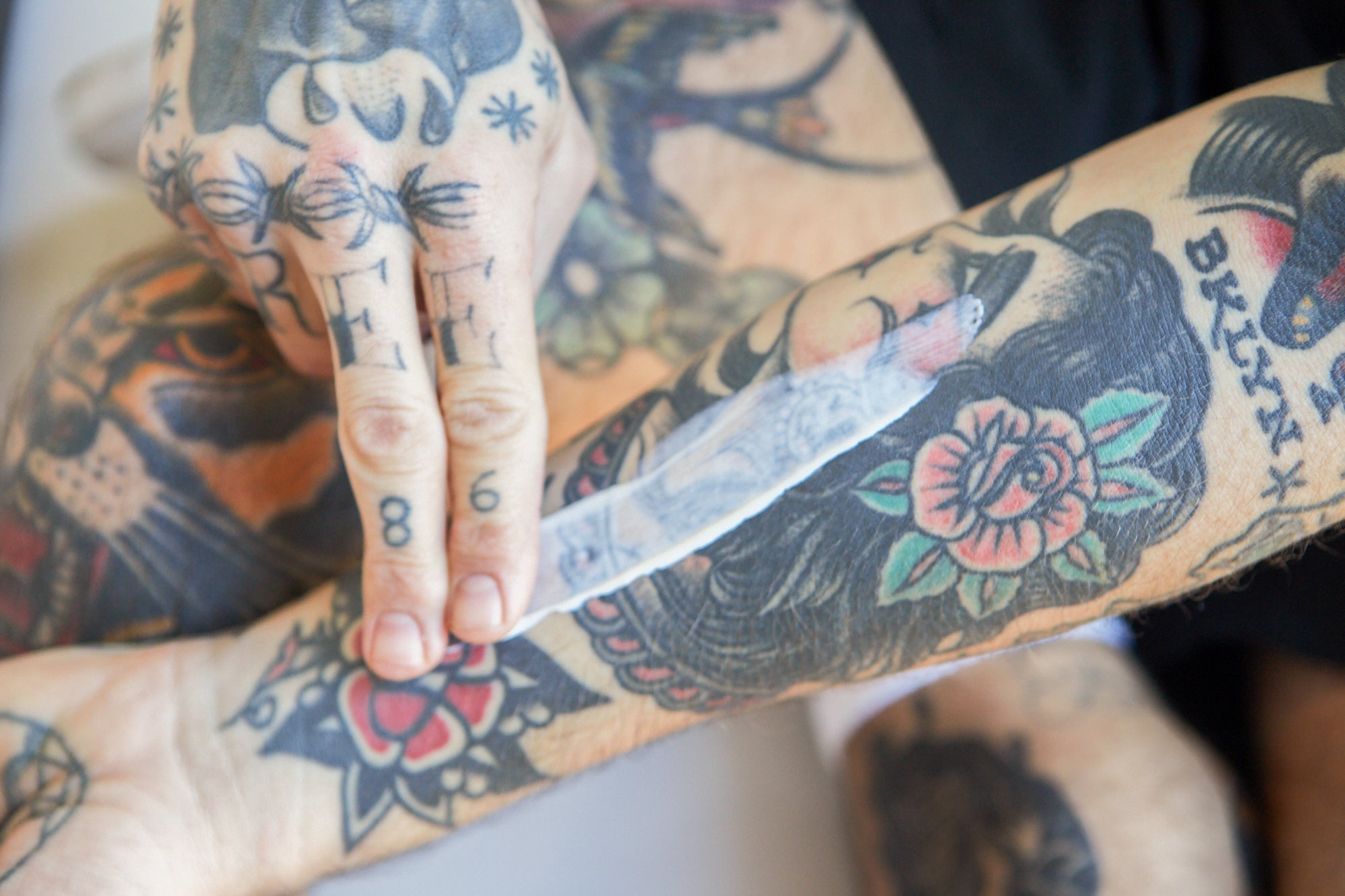 Vibrant ink tattoo