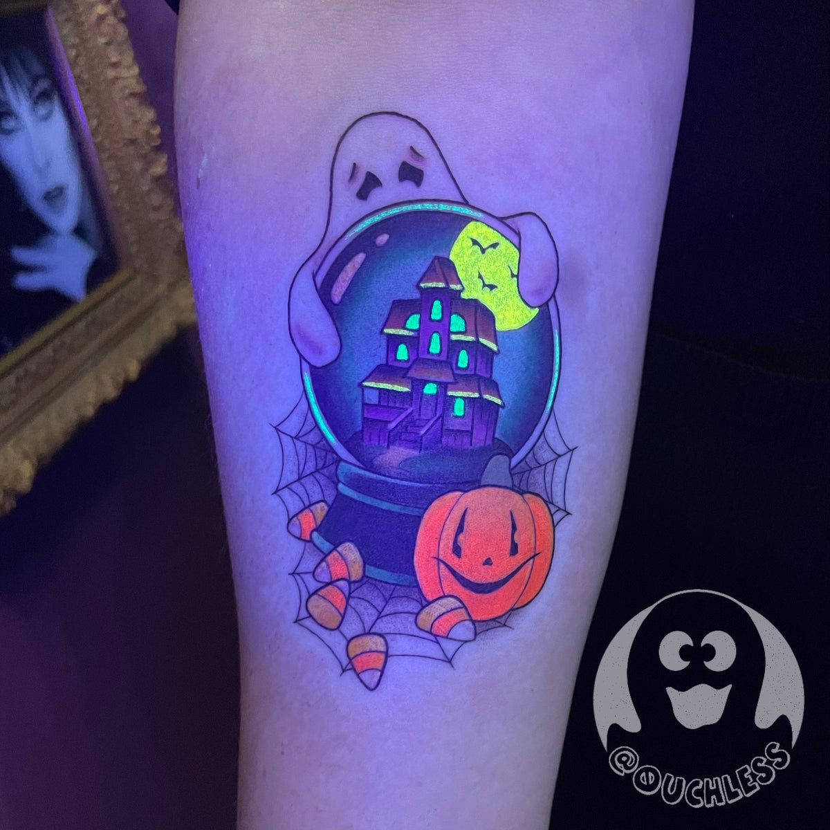 Check Out These Spook-tacular Glow in the Dark Tattoos This Halloween