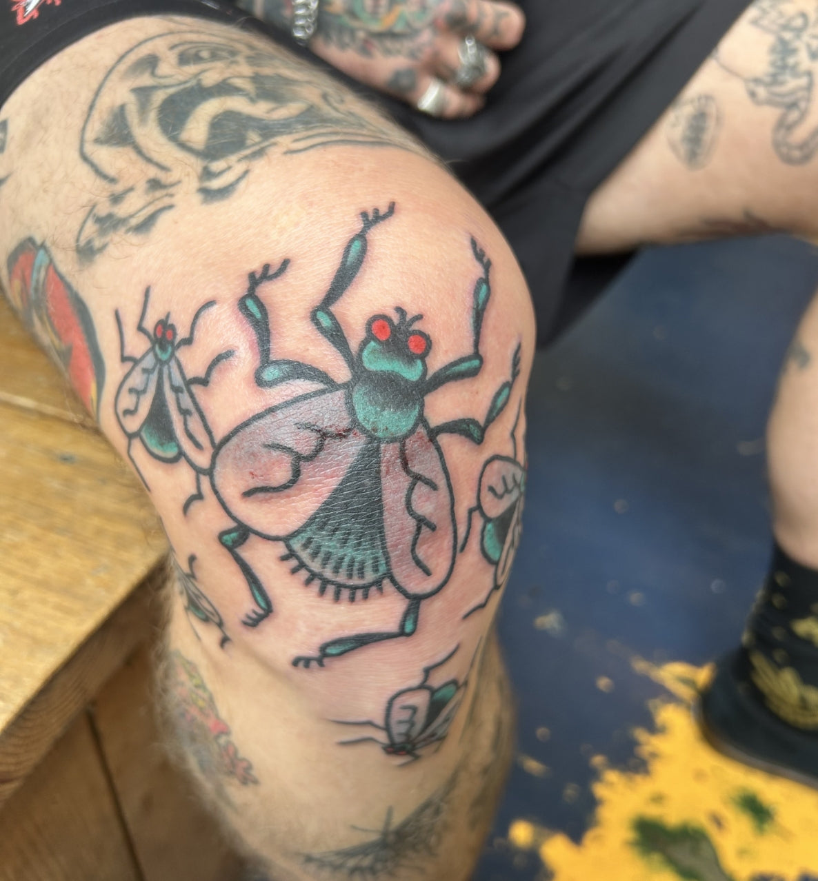 Is a knee tattoo really a 10/10?