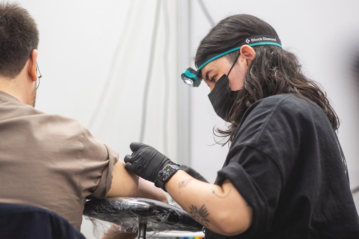 Abstract Tattoos With Heart: Meet Chilean Artist Maca