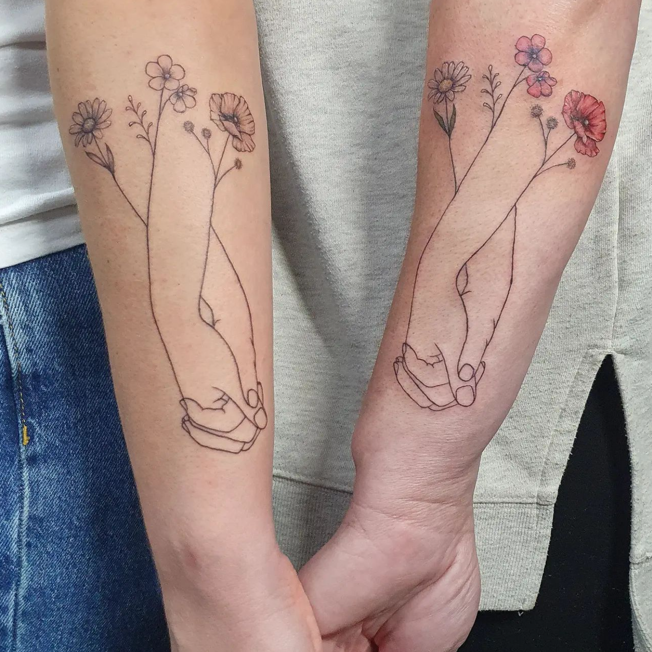 Mother and Daughter Tattoos