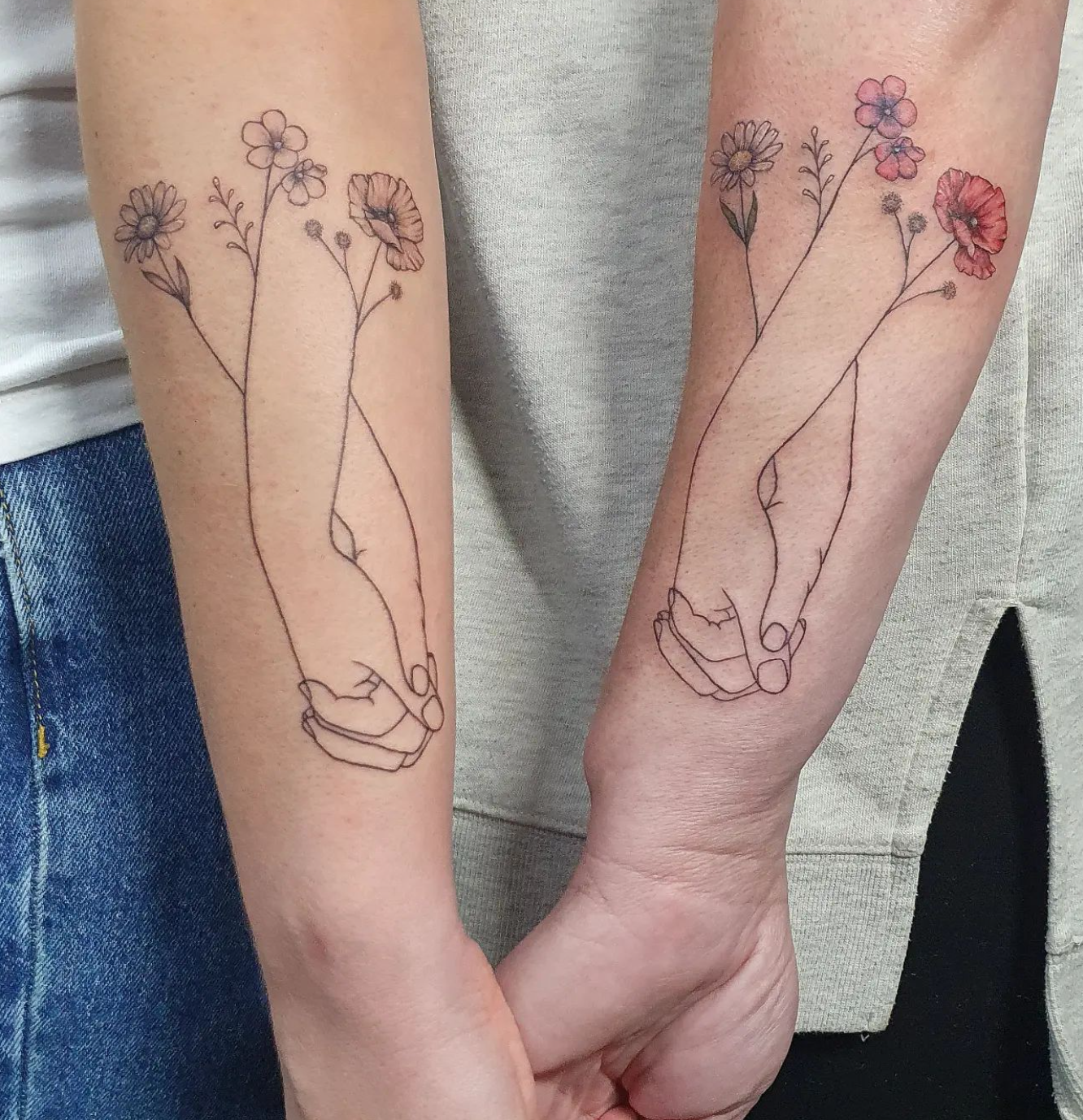 Mother and Daughter Tattoos