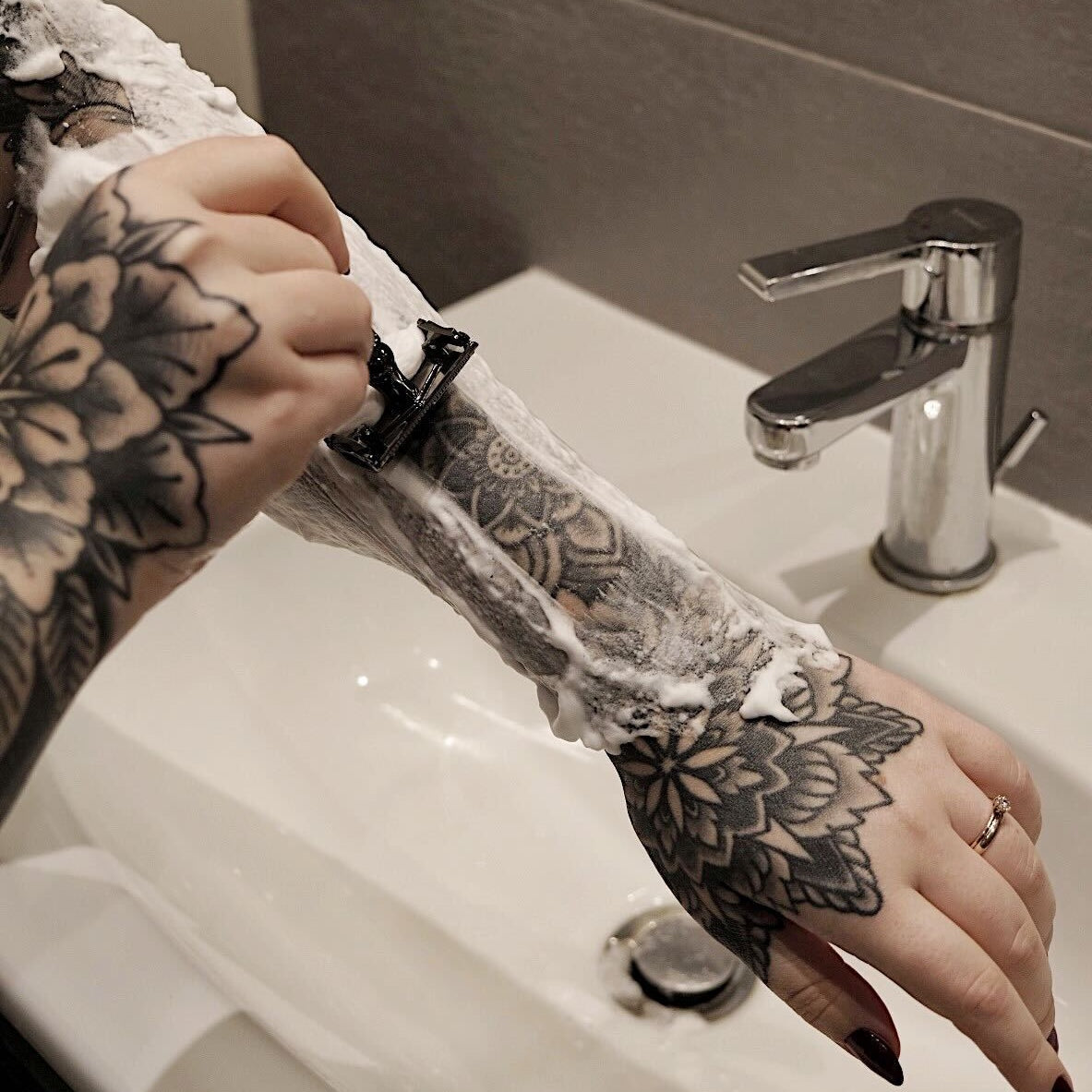 Can You Shave Over A Tattoo?