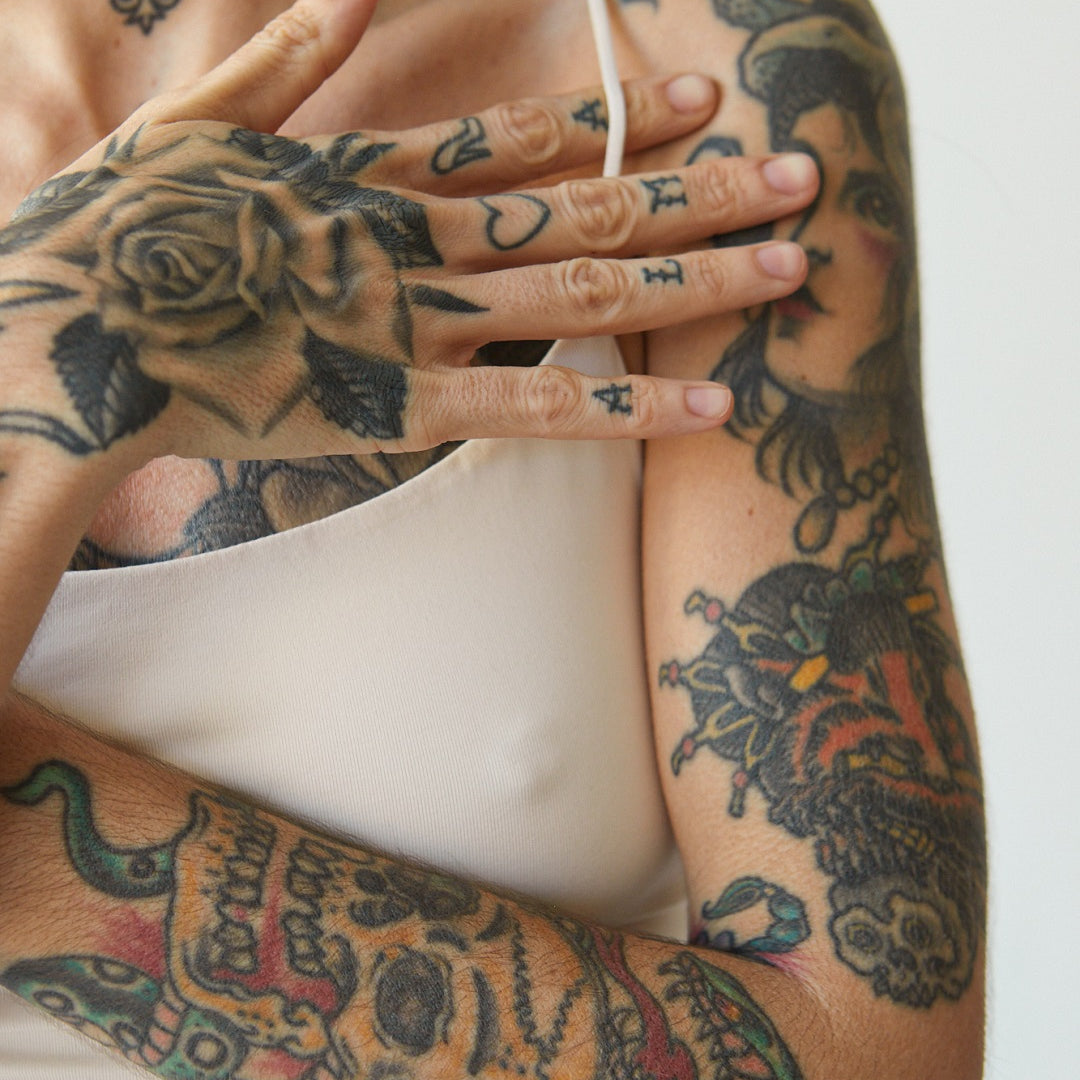 Can you use E45 on tattoos?