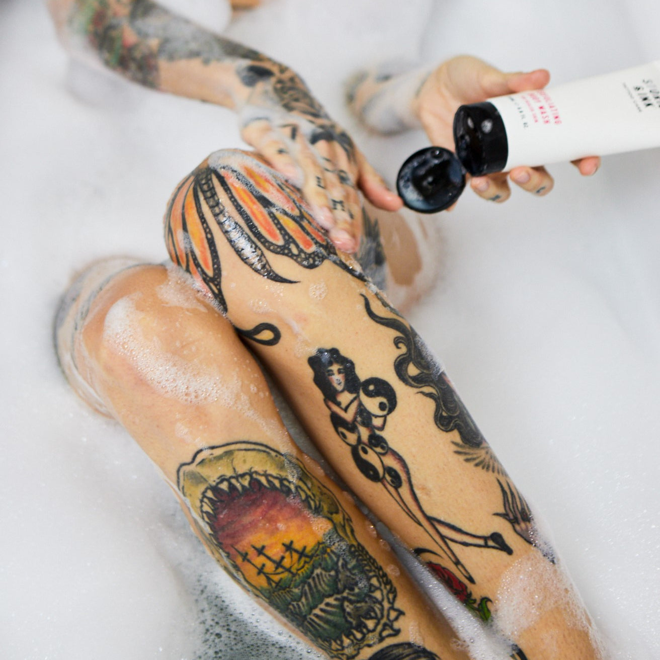 When can I have a bath after getting a new tattoo?